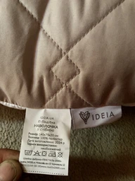 Подушка П-подобная IDEIA 140х75х20 см U-shape для беременных, реабилитации и повседневного комфорта с наволочкой на молнии Антиалергенная Стеганная Серая (4820227286539) фото от покупателей 8