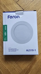 Светодиодный светильник Feron AL510-1 6W 4000K фото от покупателей 1