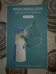 Портативный ингалятор небулайзер Mesh Nebulizer JSL-W302 фото от покупателей 19