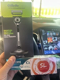 Станок для гоління Gillette Labs із 2-а касетами + магнітною платформою