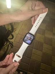 Силіконовий спортивний ремінець Fruct Sport Band для Apple Watch 42/44/45/46/49 mm (S/M) (16-20 см) Midnight фото від покупців 9
