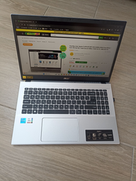 Ноутбук Acer Aspire 3 A315-59-51ST (NX.K6SEU.00M) Pure Silver / 15.6" IPS Full HD / Intel Core i5-1235U / RAM 16 ГБ / SSD 512 ГБ / фото від покупців 17