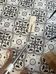 Комплект для уборки Швабра лентяйка с ведром Housework с автоматическим отжимом и складной ручкой + 2 насадки фото от покупателей 15