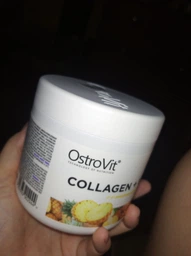 Препарат для суглобів і зв'язок OstroVit Collagen + Vitamin C, 400 грам - Ананас фото від покупців 3