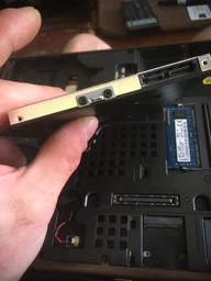 Адаптер подключения Grand-X HDD 2.5'' 9.5 мм в отсек привода ноутбука SATA/SATA3 Slim (HDC-24C) фото от покупателей 1