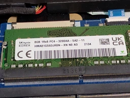 Пам'ять Hynix 8 GB SO-DIMM DDR4 3200 MHz (HMA81GS6DJR8N-XN) фото от покупателей 4