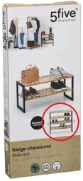 Полка для обуви 5five Simply Smart 2 уровня 70x26x34.5 см (3560233824844)