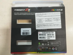 Оперативная память G.Skill DDR5-6000 32768MB PC5-48000 (Kit of 2x16384) Trident Z5 RGB Black (F5-6000J3040F16GX2-TZ5RK) фото от покупателей 1