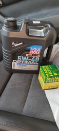 Моторное масло Liqui Moly Optimal Synth 5W-40 4л (LQ 3926) фото от покупателей 3