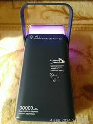 УМБ Aspiring Vigor 30 30000 mAh PD 65W Blue (VG65PD) фото від покупців 8