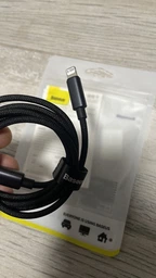 USB кабель 1м для Iphone Type-C - Lightning 20W Baseus TZCATLZJ-04 чорний фото від покупців 1