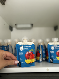 Упаковка Фруктового пюре Gerber Яблоко и манго с 6 месяцев 90 г х 16 шт (07613036345873)