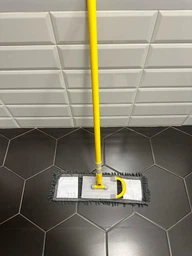 Швабра Ecofabric из микрофибры 43 см лапша с телескопической ручкой 86 - 131 см (EF-4025-C) фото от покупателей 2