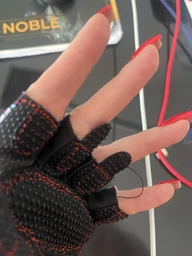 Жіночі рукавички для фітнесу Contraband Pink Label 5237 Sugar Skull Gloves (Білий M) фото від покупців 2