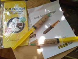 Комплект 2 шприца гель-паста средство от тараканов Targan-dez Stop Cockroach gel + Подарок Клеевая ловушка фото от покупателей 16