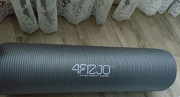 Килимок (мат) спортивний 4FIZJO NBR 180 x 60 x 1 см для йоги та фітнесу Black (P-5907222931462) фото від покупців 6