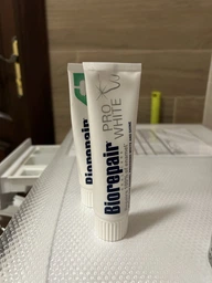 Зубная паста BIOREPAIR PRO White 75 мл 1 шт фото от покупателей 5