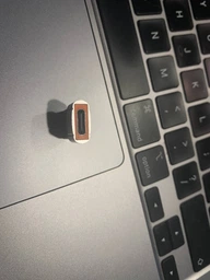 Адаптер-mini OTG, 10 А, USB у Type C, 120 Вт (чорний)