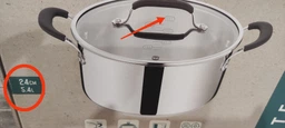 Кастрюля Tefal Jamie Oliver Home Cook 24 см 5.4 л (E3184655) фото от покупателей 9