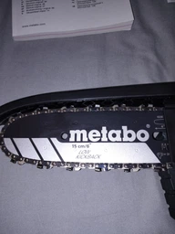 Аккумуляторная пила по дереву Metabo MS 18 LTX 15 Set с телескопической ручкой 628714000 (691229000) фото от покупателей 6