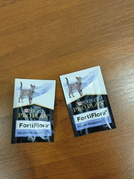Пробіотична добавка для котів і кошенят Purina Pro Plan FortiFlora Feline Probiotic 1г фото від покупців 4