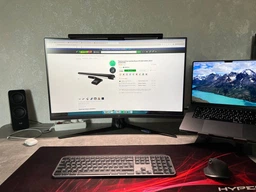Лампа на монітор скрінбар Baseus 5W 2800-6500K USB 5V (DGIWK-P01) фото від покупців 3