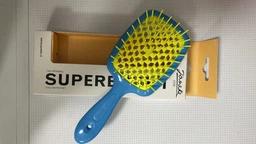 Щетка для волос Janeke Superbrush оранжевая с белым фото от покупателей 1