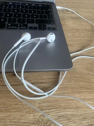Наушники Apple iPhone EarPods with Mic 3.5 мм (MWU53ZM/A) фото от покупателей 1