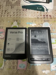 Электронная книжка PocketBook 634 PB634-A-CIS Touch HD4 Azure фото от покупателей 3