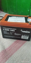 Тяговая аккумуляторная батарея AGM Merlion 6-DZM-14 12V 14Ah M5 (YT03907) фото от покупателей 1