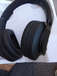 Бездротові навушники Bluetooth Hoco W45 Enjoy накладні з мікрофоном Blue фото від покупців 8