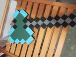 Игрушка Топор Майнкрафт Алмазный Minecraft 40 см (6365)