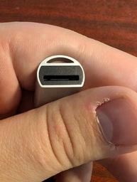 Картридер UGREEN USB C пристрій читання карт Micro SD Тип C TF Silver (CM331) фото від покупців 4