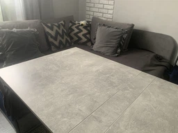 Стол-книжка трансформер Орион 2 Ferrum-decor 750x1520x730 Черный металл ДСП Дуб Сонома 16 мм (ORI204) фото от покупателей 12