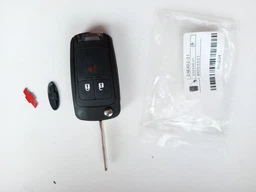 Корпус викидного ключа Chevrolet Spark 2+1 кнопки лезо DWO4 Galakeys (13-25)