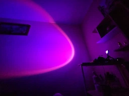 Лампа светильник проекционный ночник проектор захода солнца RGB 16 цветов декоративная подсветка управление телефоном Bluetooth с пультом USB эффектом заката трипод 25×7.5×3.5 см для фотосессий видеосъёмки + в комплекте адаптер RR1 3DTOYSLAMP фото от покупателей 8