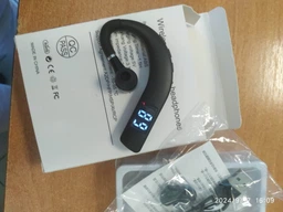 Беспроводная Bluetooth гарнитура U&P F19 350mAh Black фото от покупателей 3