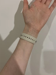 Силиконовый ремешок Sport Band для Apple Watch 41mm | 40mm | 38mm Starlight S/M фото от покупателей 13