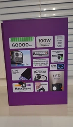 Power Bank MAKE Мобільна батарея 60000 mAh 100W PD+QC Black фото від покупців 17