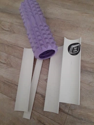 Масажний ролик EasyFit Grid Roller 45 см v.2.2 Помаранчевий фото від покупців 5