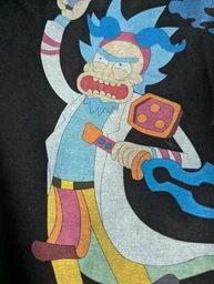 Футболка Dota 2 Rick and Morty PG05797 goodreclama L Чорний