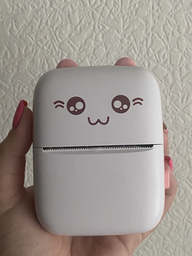 Портативный Мини Термопринтер Детский Mini Printer Bluetooth + Набор Термобумаги В Комплекте Голубой фото от покупателей 17