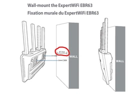 Маршрутизатор Asus ExpertWiFi EBR63 AX3000 White WiFi6 / AX3000 / 1 Гбіт/с / Підтримка технології MESH