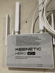 Маршрутизатор Keenetic Hero 4G+ (KN-2311) WiFi6 / AX1800 / 1 Гбит/с ...