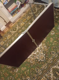 Стол раскладной для пикника и рыбалки Folding Table с 4 стульями Зеленый фото от покупателей 2