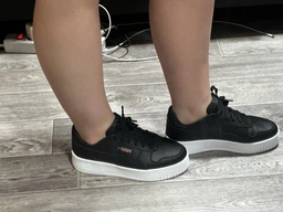 Женские кеды низкие Puma Carina Street 38939002 39 (6UK) 25 см Black-Black-Rose Gold-White (4065452472900) фото от покупателей 6