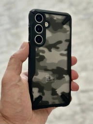 Чехол Ringke Fusion X для Samsung Galaxy S24+ Plus Camo Black (FX793E73)