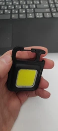 Ліхтар-брелок з магнітом Led-ліхтарик ручний маленький фото від покупців 2