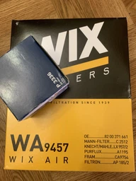 Фильтр воздушный WIX Filters WA9457 - FN AP185/2 (WA9457) фото от покупателей 2