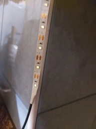 USB Светодиодная LED лента SMD2835 гибкая самоклеющаяся 5 вольт от повербанка. ЮСБ экономная лампа светильник нейтральный белый свет от Power Bank 5 метров фото от покупателей 9